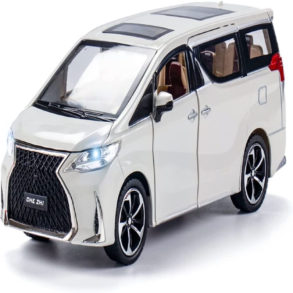 KTRS ENTERPRISE 1:24 Big Alphard Diecast Metal Pullback Toy car with Openable Doors & Light, Music Boys Toys for Kids (Alphard)【Colors as Per Stock】 - Toys and Games | Buy online on ZillyBuy