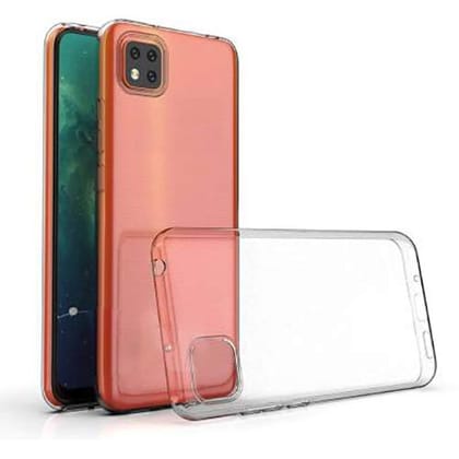 Back Cover Case for Poco C3 | Compatible for Poco C3 Back Cover Case | 360 Degree Protection | Soft and Flexible (TPU | Transparent)
