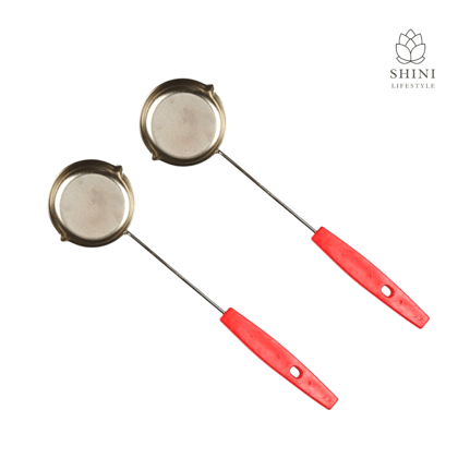 SHINI LIFESTYLE Stainless Steel Water Donga/Paani Kundi | Water Dispenser Ladle | Doya | Loti Tea, dolu (3 PC)