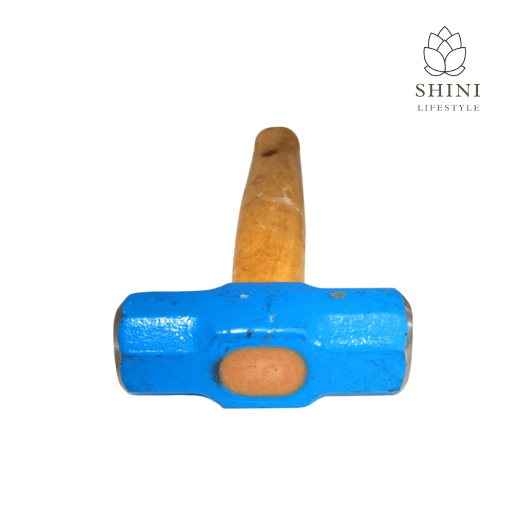 SHINI LIFESTYLE sledge hammer Forged head Hard Face sledgehammer with wooden handle