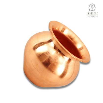 SHINI LIFESTYLE COPPER Kalash, lota, Tambe ka lota, big lota 12.5cm