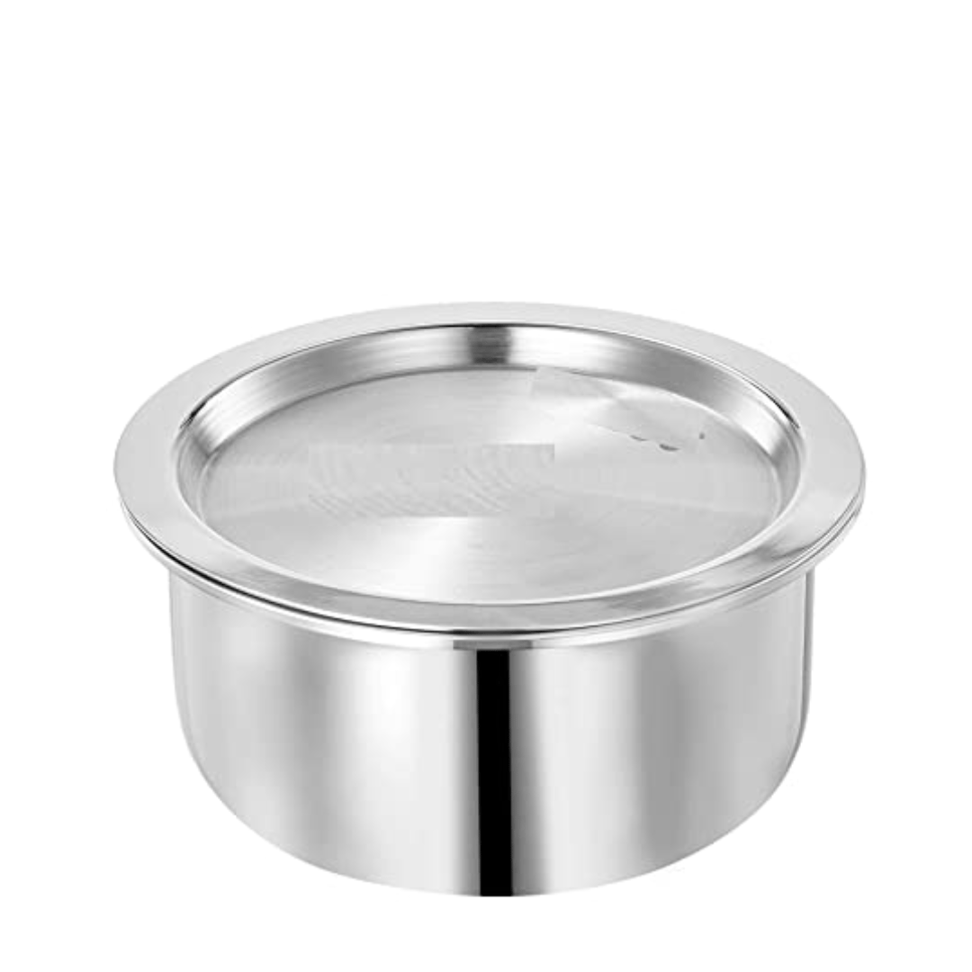 SHINI LIFETSYLE Aluminium Bhagona, Patila, Tope, Pateli, Tapeli, Cookware Tope Milk Pot 4.5L capacity