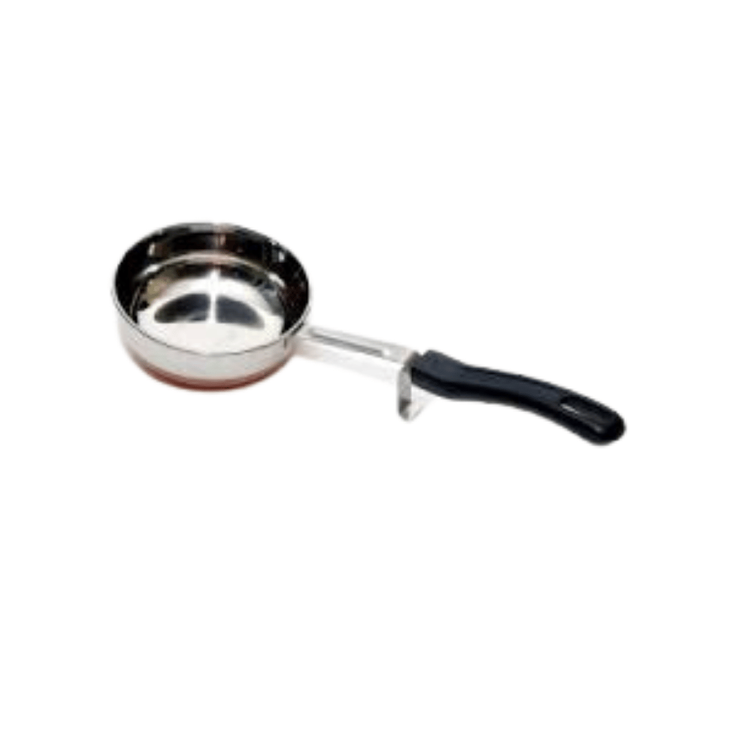 SHINI LIFESTYLE Copper Bottom Vagariya,Stainless Steel Copper Fry Pan/tadka Pan with Stay Cool Long Handle for Spice Seasoning, Frying, Heating, and Roasting (30 cm, Silver)