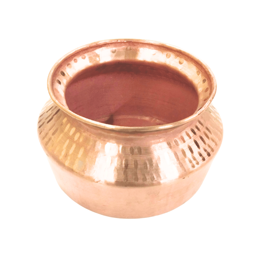 SHINI LIFESTYLE Copper Handi, Cookware Handi Water Pot. Patila ( 1.8L)