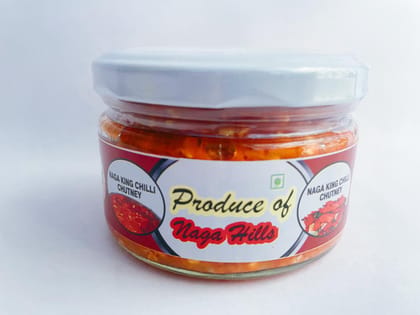 Naga King Chilli Chutney | Produce of Naga Hills Chutney 360g |