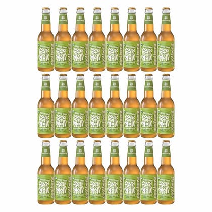 Coolberg Mint Non Alcoholic Beer 330ml Glass Bottle - Pack of 24 (330ml x 24)