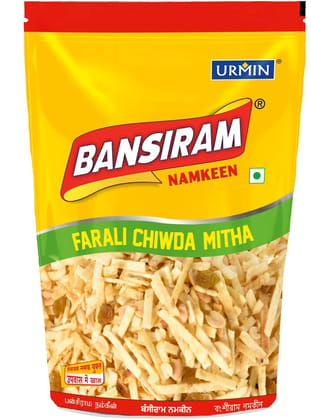 BANSI RAM Namkeen Farali Chiwda Mitha -400 g