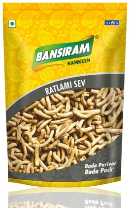 BANSI RAM Namkeen Ratlami Sev (400 g)