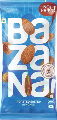 Bazana - Almond Roasted - 25 gms.