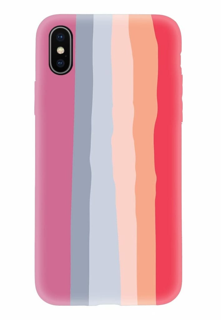 Rainbow Pride Edition Printed Soft Black Silicone Mobile Back Cover