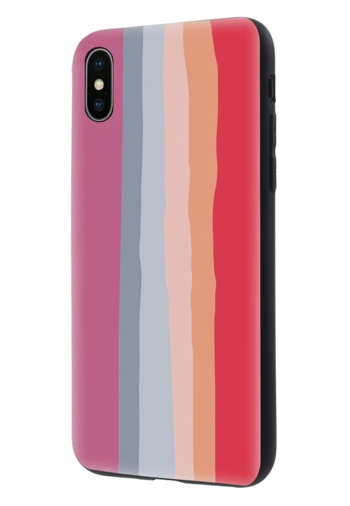 Rainbow Pride Edition Printed Soft Black Silicone Mobile Back Cover