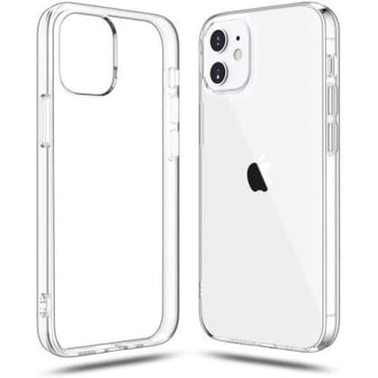 Solimo Thermoplastic Polyurethane Soft & Flexible Back Cover for Apple iPhone 12 (Transparent)
