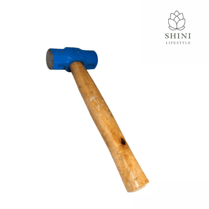SHINI LIFESTYLE sledge hammer Forged head Hard Face sledgehammer with wooden handle