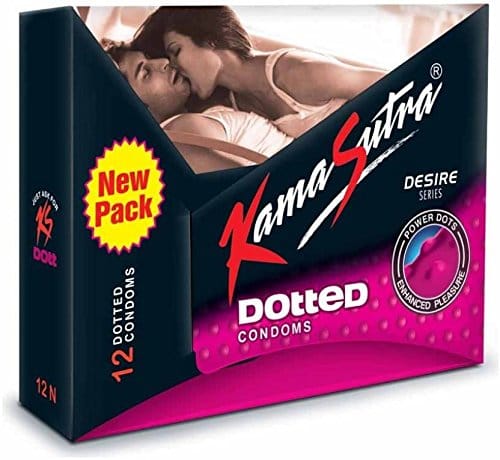 Kama Sutra Dotted Desire Series 60 Condom - Pack of 5