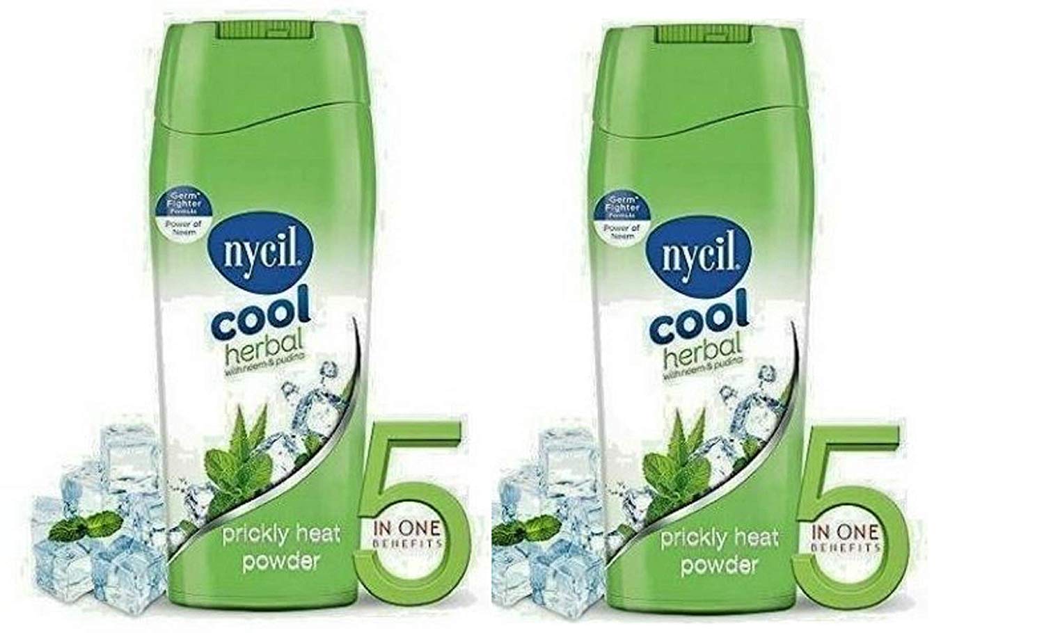 Nycil Cool Herbal, 50G(PACK OF 2) 100G