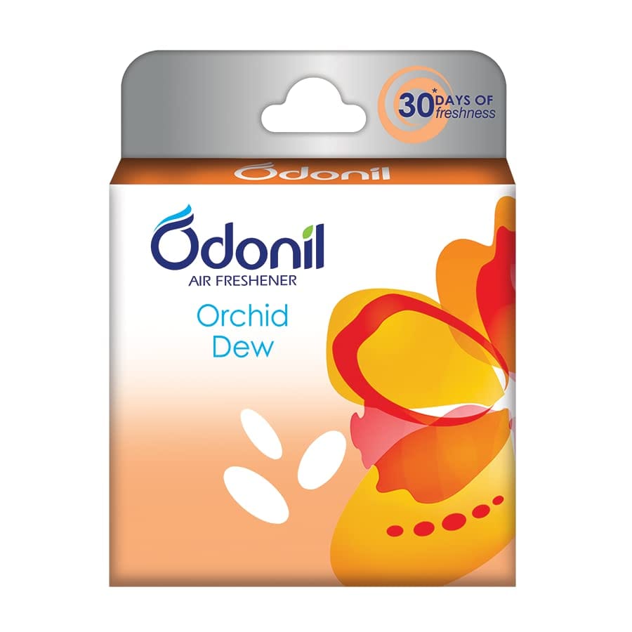 Odonil� Bathroom Air Freshener Blocks, Orchid Dew - 72gm