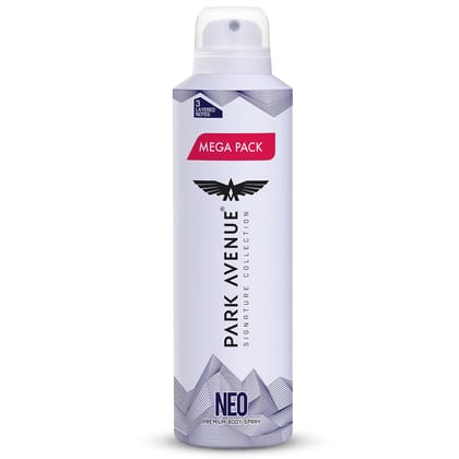 Park Avenue Neo Perfume For Men Fresh Long Lasting Fragrance Super Saver Mega Pack 220 ml, Multicolor