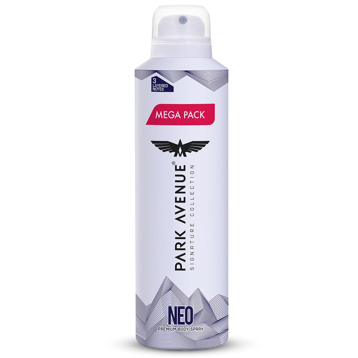 Park Avenue Neo Perfume For Men Fresh Long Lasting Fragrance Super Saver Mega Pack 220 ml, Multicolor