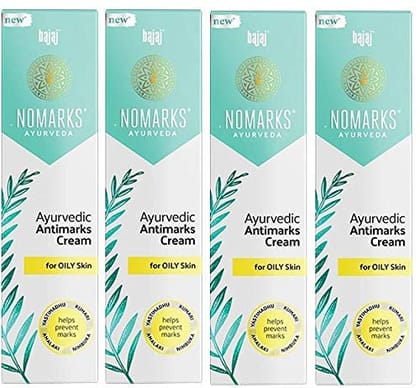 Bajaj NoMarks Cream For Oily Skin (Pack of 4)