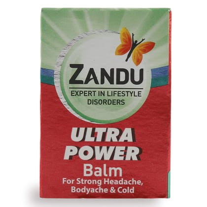 Zandu Pain Balm - Ultra Power, 8ml Box