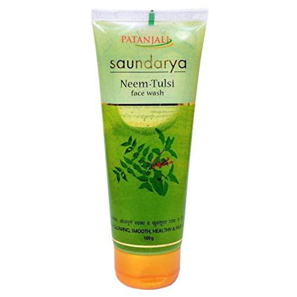Patanjali Saundarya Face Wash, Neem Tulsi, 100 g