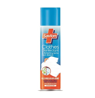 Savlon Clothes Disinfectant & Refreshing Spray Fresh Breeze, 230 ml