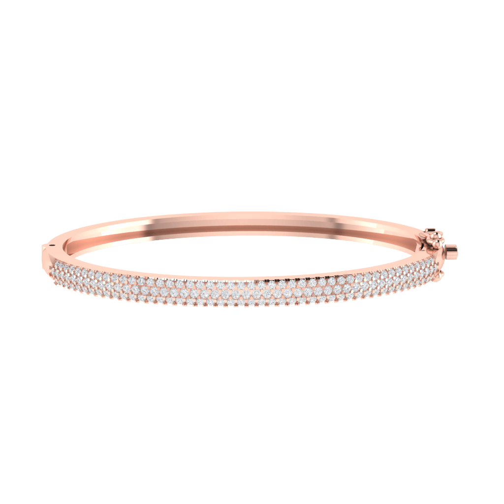 Buy Moissanite Tennis Bracelet,10k/14k Solid Gold Bracelet,dainty  Moissanite Bracelet,square Rose Gold Bangle,wedding Lab Diamond Bracelet,women  Online in India - Etsy