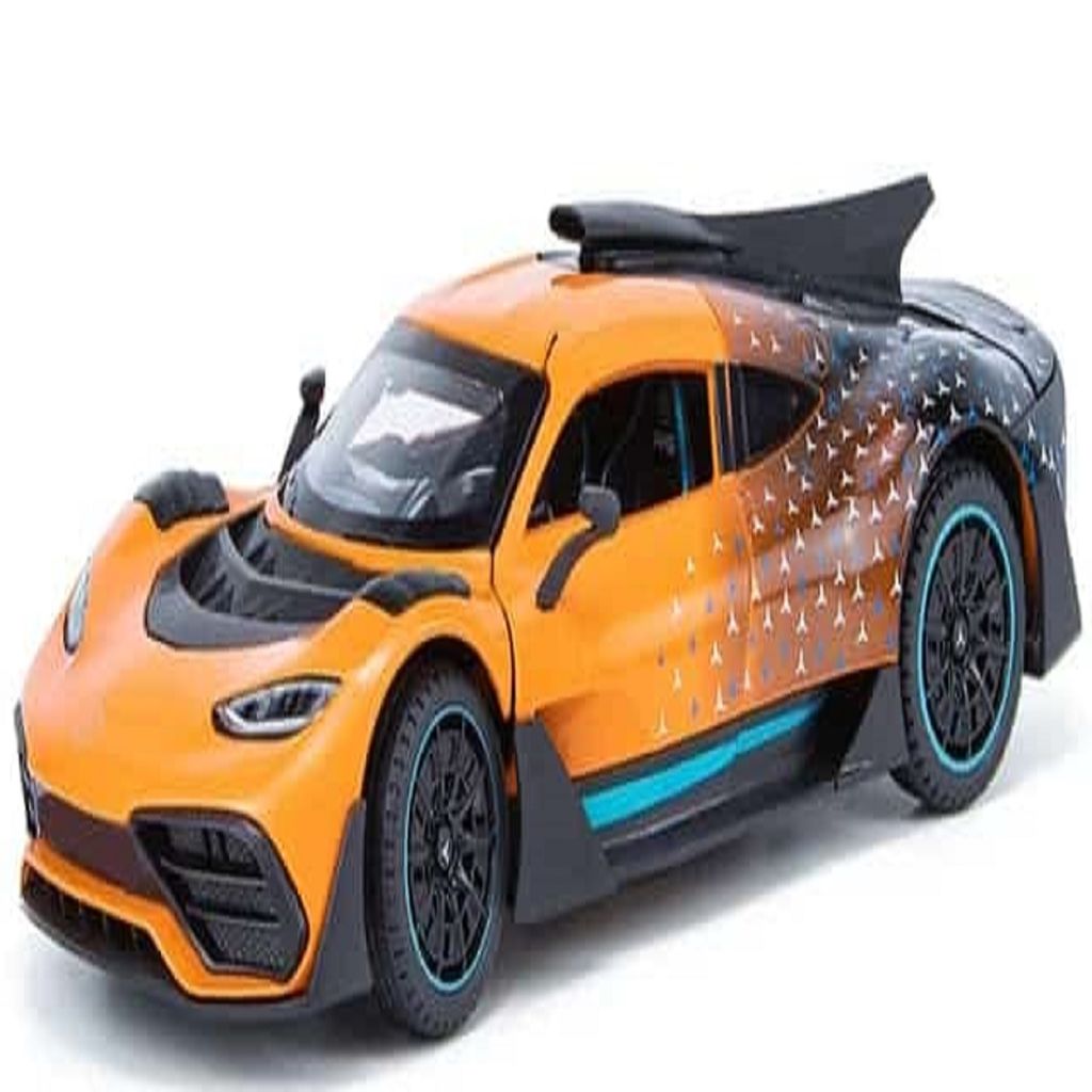 KTRS ENTERPRISE Metal Pull Back Die-cast Car 1:24 MERECEDES AMG ONE Diecast Metal Pullback Toy car with Openable Doors, Light Music Boys Gifts Toys for Kids( Color As Per Available) - Toys and Games | Buy online on ZillyBuy