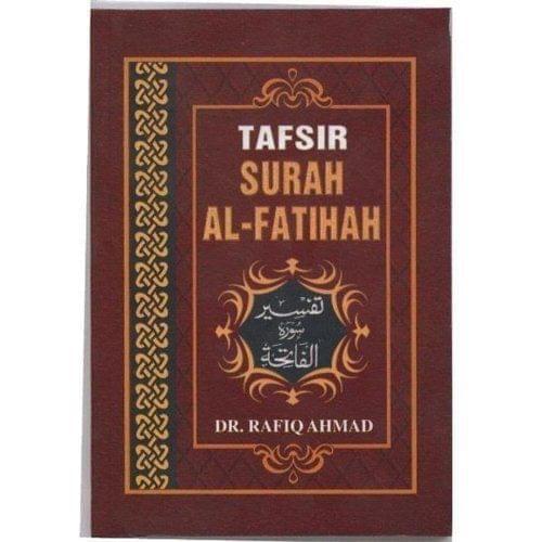 Tafsir Surah Al-Fatihah [Paperback] Dr. R. Ahmad