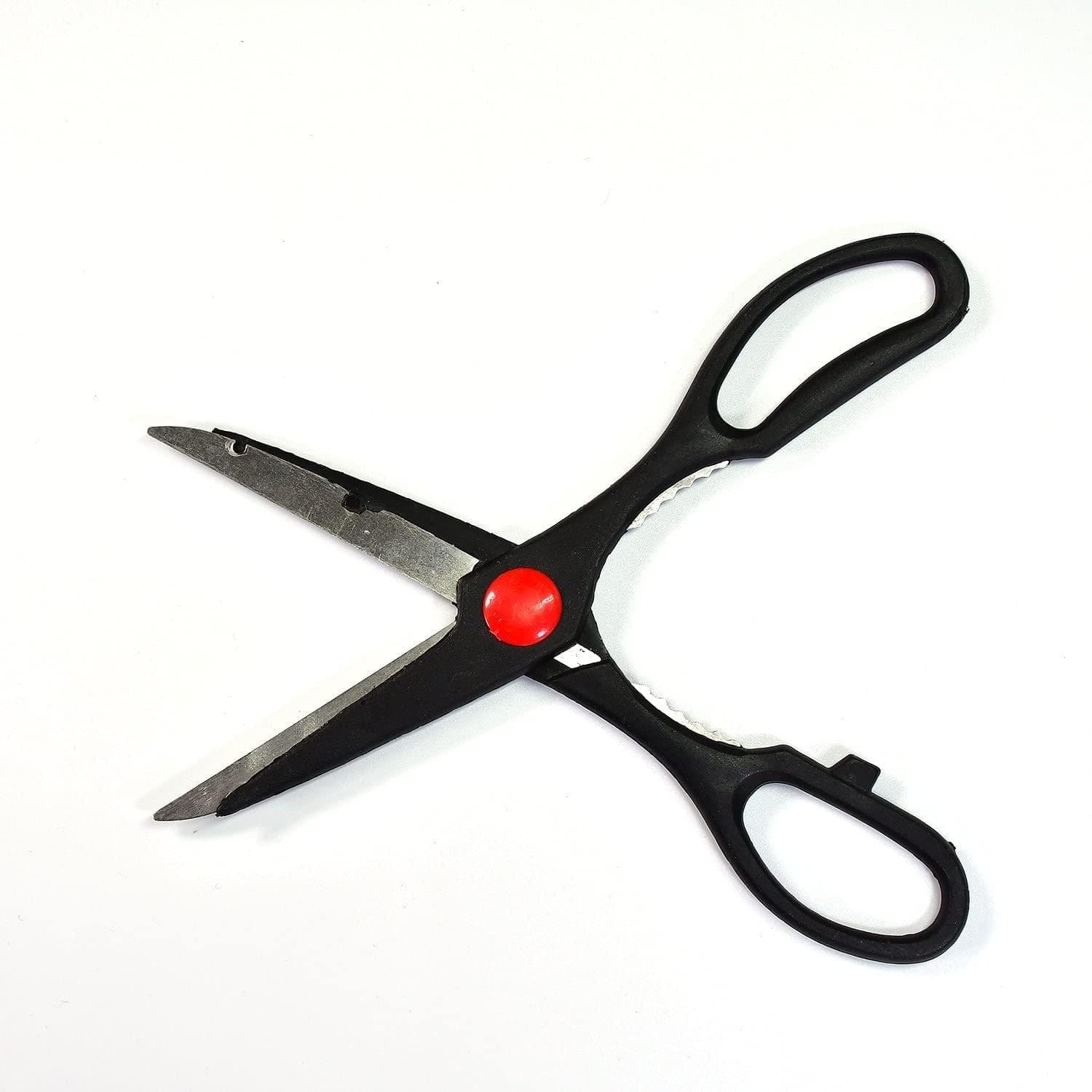 Ali Shipping 8inch Stainless Steel Kitchen Scissor with Multipurpose Kitchen Household.