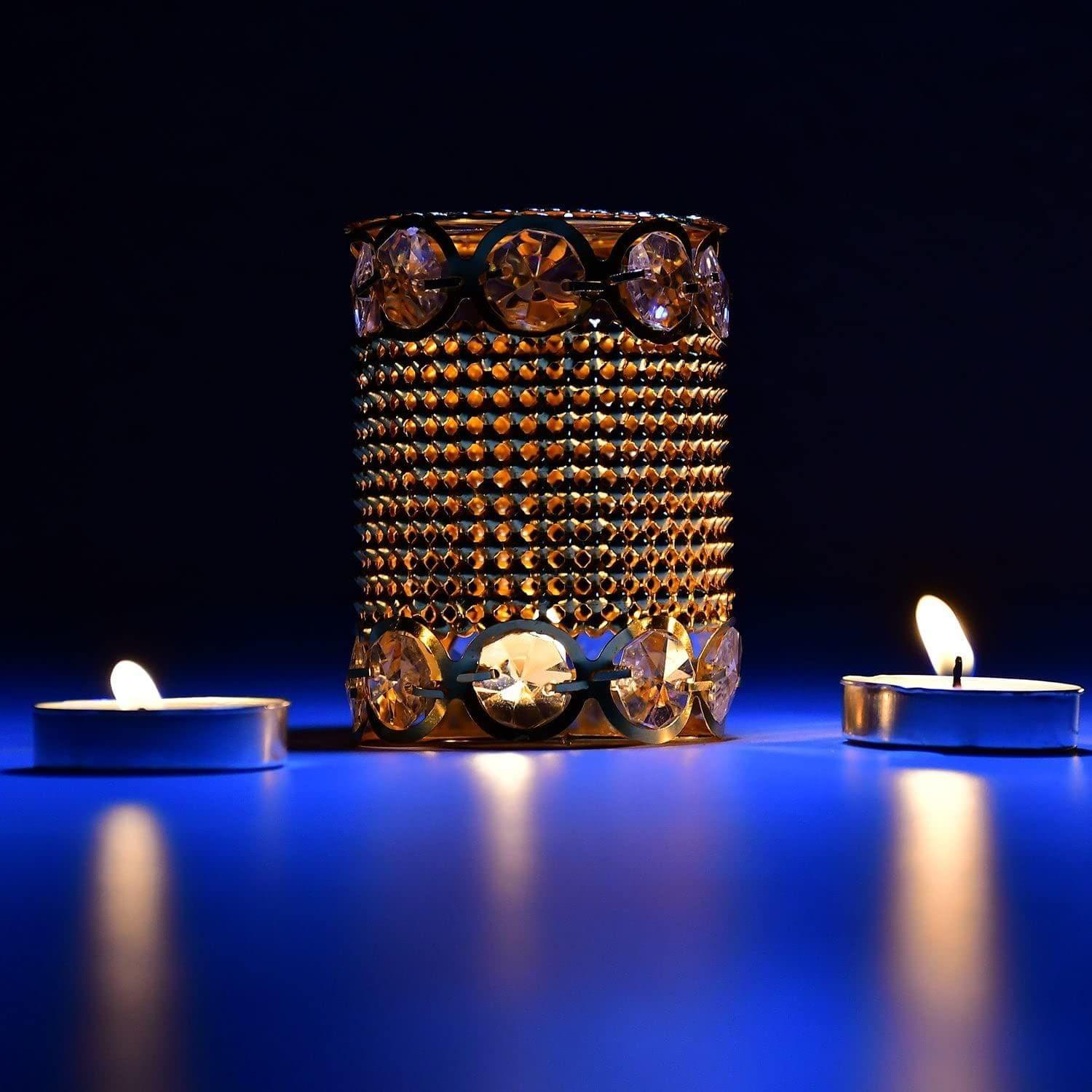 Ali Shipping 2 Line Dimond Jhoomer for Home Decor Golden Color.