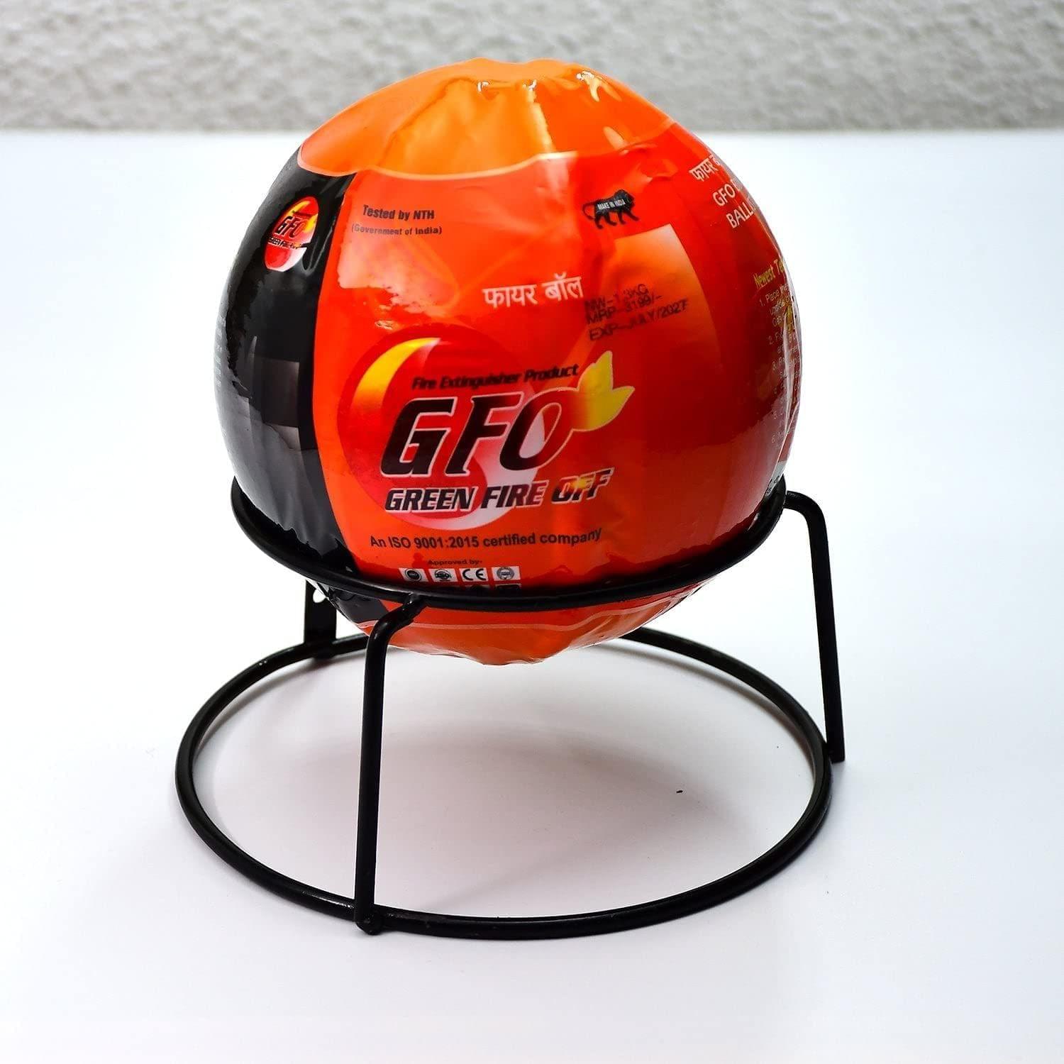 Ali Shipping, GFO (Green Fire Ball) Automatic Fire Safety Ball for Office School Warehouse Home.