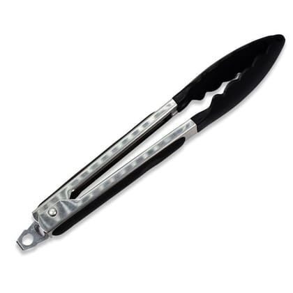 Store4Hope Kitchen Baking BBQ Heat Resistant Cooking Food Clip with Silicone Tips Tongs, Pack of 1