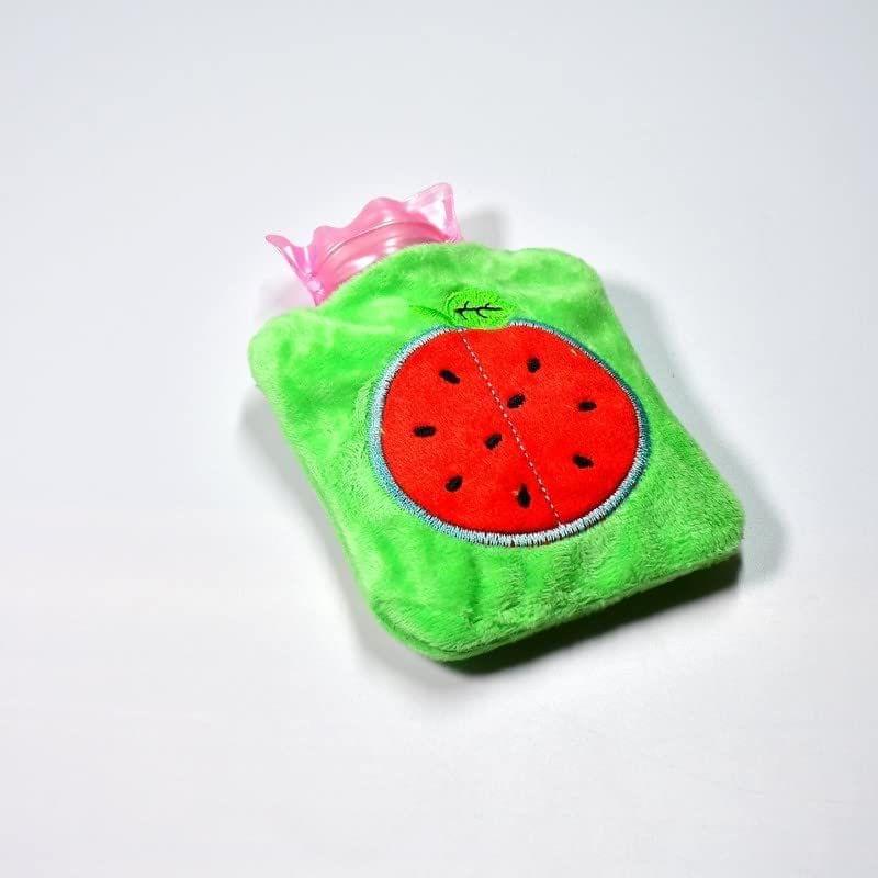 Store4Hope Watermelon small Hot Water Bag with Cover for Pain Relief, Neck, Shoulder Pain and Hand, Feet Warmer, Menstrual Cramps.