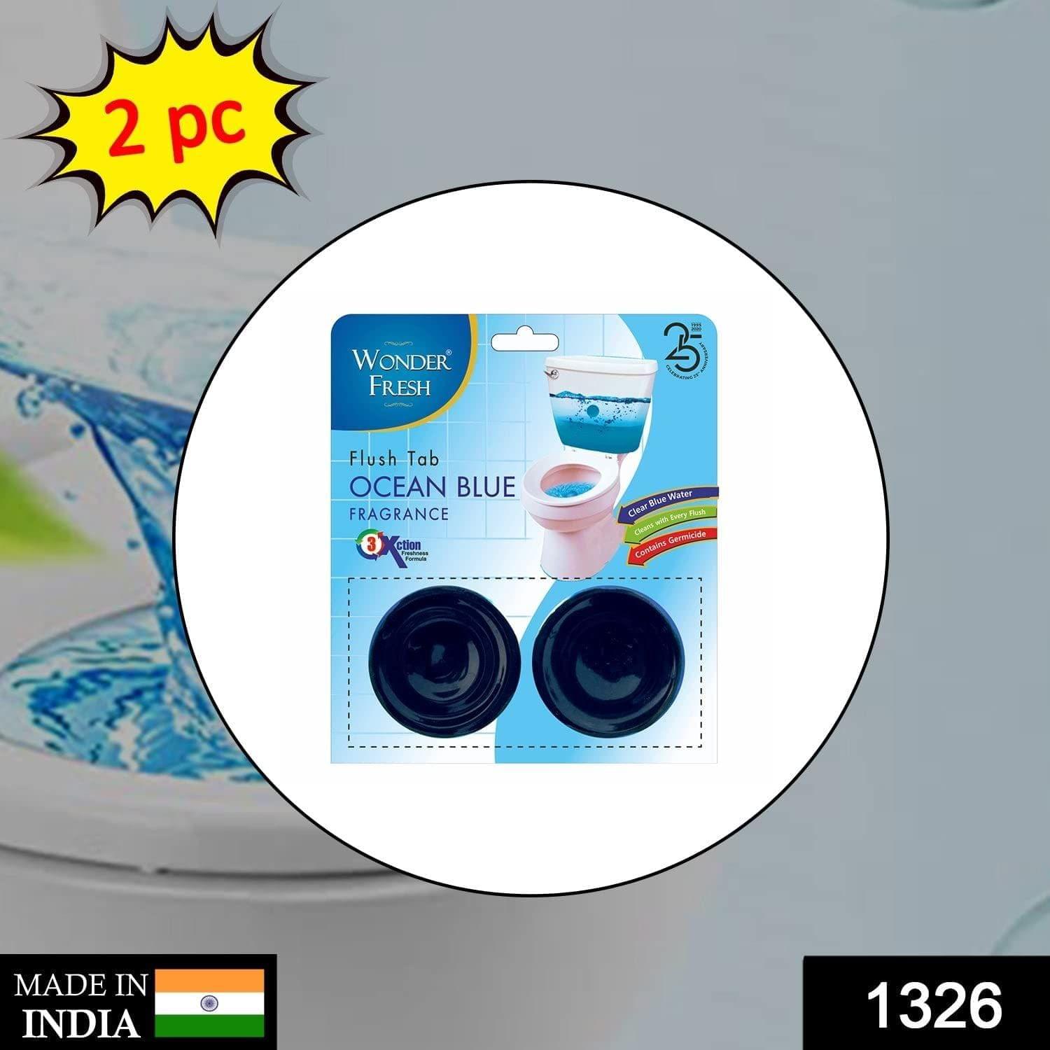 Store4hope Toilet Cleaner Flush Tab Ocean Blue 100 Gram