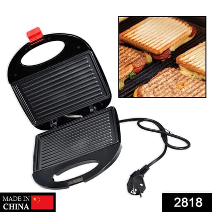 Store4hope Sandwich Maker Makes Sandwich Non-Stick Plates| Easy to Use with Indicator Lights
