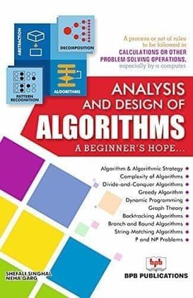 Analysis & Design of Algorithms [Paperback] Shefali Singhal/Neha Garg