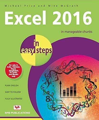 Excel 2016 in Easy Steps [Paperback] Mike Mcgrath