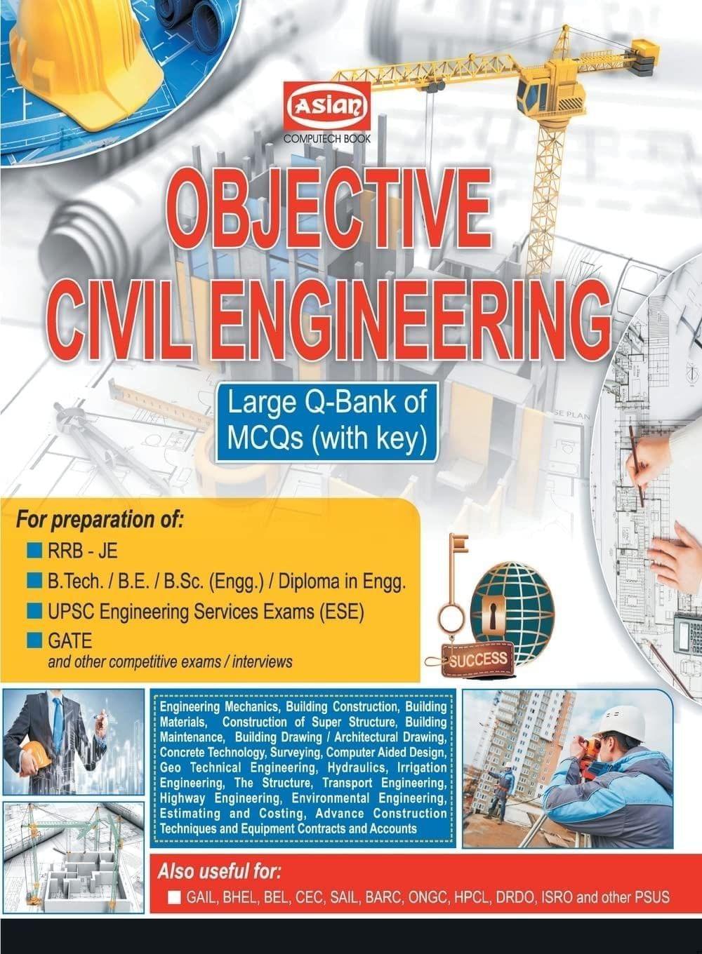 Q-BANK MCQS RRB WITH KEY CIVIL ENGG. OBJECTIVE Shikhar Singh
