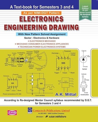 SEM. 3 & 4 (MENTOR CON. SYLL.) ELECTRONICS ENGG. DRG. [Paperback] A Panel of Authors