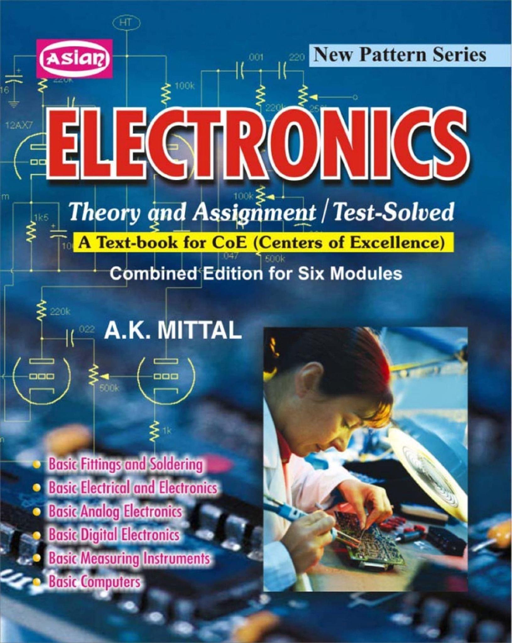 C.O.E. ELECTRONICS TH .& ASST/TEST-SOLVED-3RD ED. [Paperback] A.K. Mittal