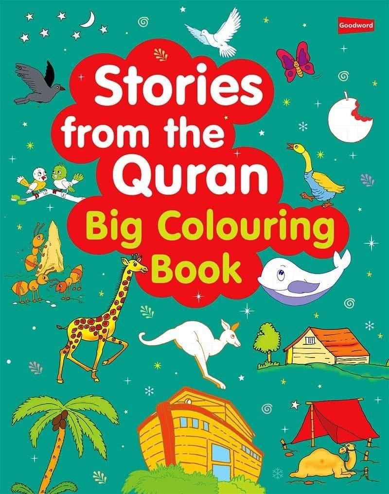 Stories from the Quran Big Colouring Book [Paperback] Saniyasnain Khan [Paperback] Saniyasnain Khan