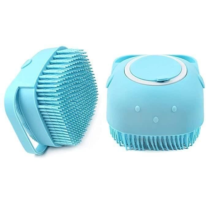 Silicone Massage Bath Brush, Exfoliating Shower Brush With Soap Dispenser, Multi-function Gel Bath Brush Body Cleaning Pore Exfoliator (Multicolour)