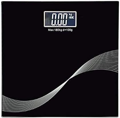 Store 4 Hope Personal Body Weighing Digitel Scale, Best Strong & Tempered glass Build Electronic Bathroom Scales & Weight Machine for Human Balance (Black)