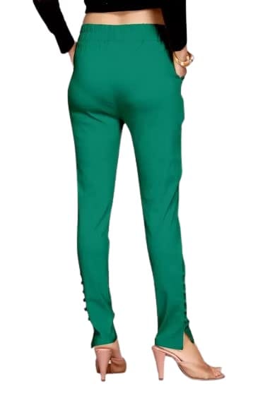 Buy Women Emerald Green Regular Fit HighRise Clean Look Stretchable  Slouchy Jeans  Jeans for Women  Sassafrasin