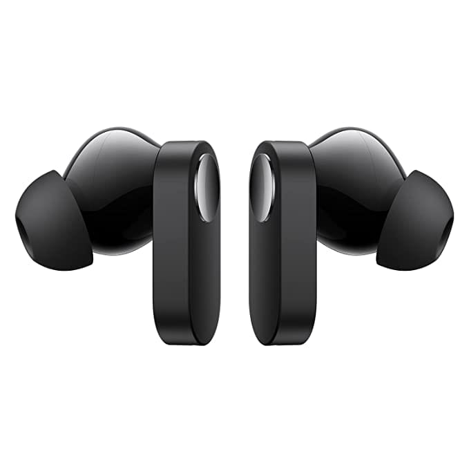 OnePlus Nord Buds True Wireless in Ear Earbuds with Mic, 12.4mm Titanium Drivers, Playback:Up to 30hr case, 4-Mic Design + AI Noise Cancellation, IP55 Rating, Fast Charging (Black Slate)
