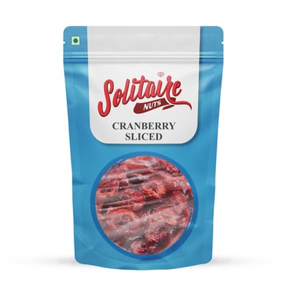 Solitaire -  Cranberry Sliced- 200 gms.