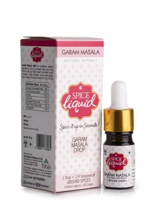 SPICE LIQUID Garam Masala Drop for Food Savory Enhancer (5 ml)