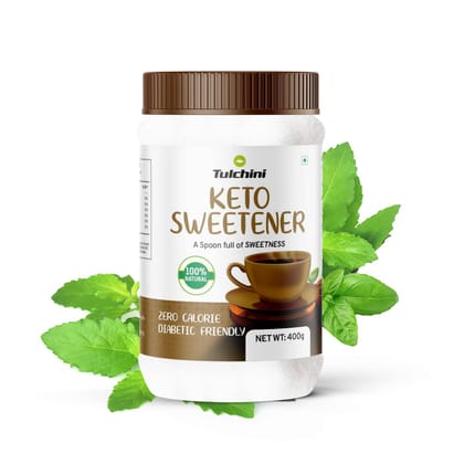 Tulchini Stevia Powder | Sugarfree Keto Sweetener | A Spoon Full of Sweetener - 400g