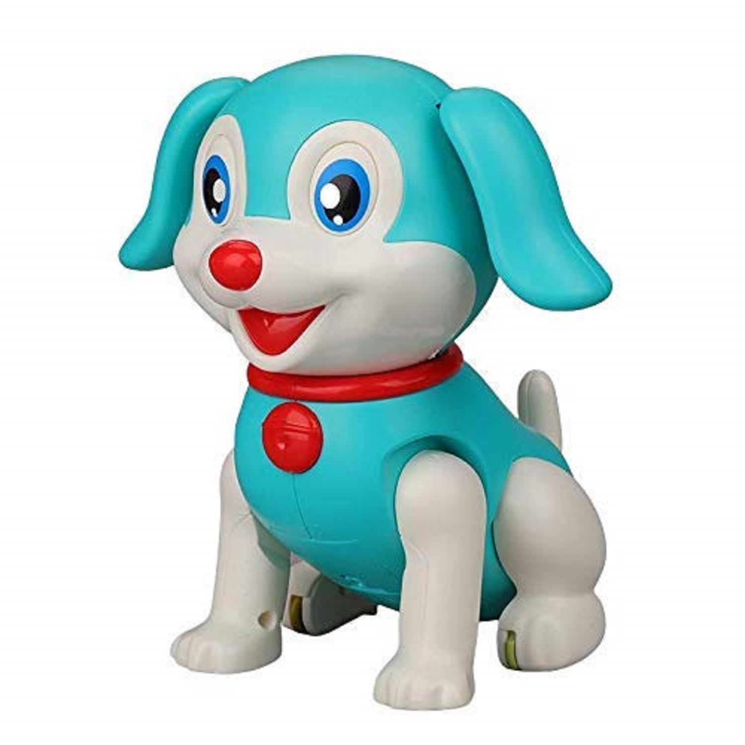 KTRS ENTERPRISE Rotating Electronic Dog Walking Dog Musical Lighting Dog Dancing Dog Robot Cute Cartoon Dog Intelligence Small Dog Best Gift Toys for Kids,Baby,Boys,Girls 3 Years